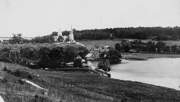 Церковь Благовещения Пресвятой Богородицы, Фото 1900-х гг.  Курилово. Вид на церковь Благовещения Пресвятой Богородицы. 1900г. Автор: Сергей Гаврилович Медведев (помещик из Тетеринок) Источник: Архив Марии Сергеевны Мишиной. С сайта: Pastvu.com<br>, Курилово, Жуковский район, Калужская область