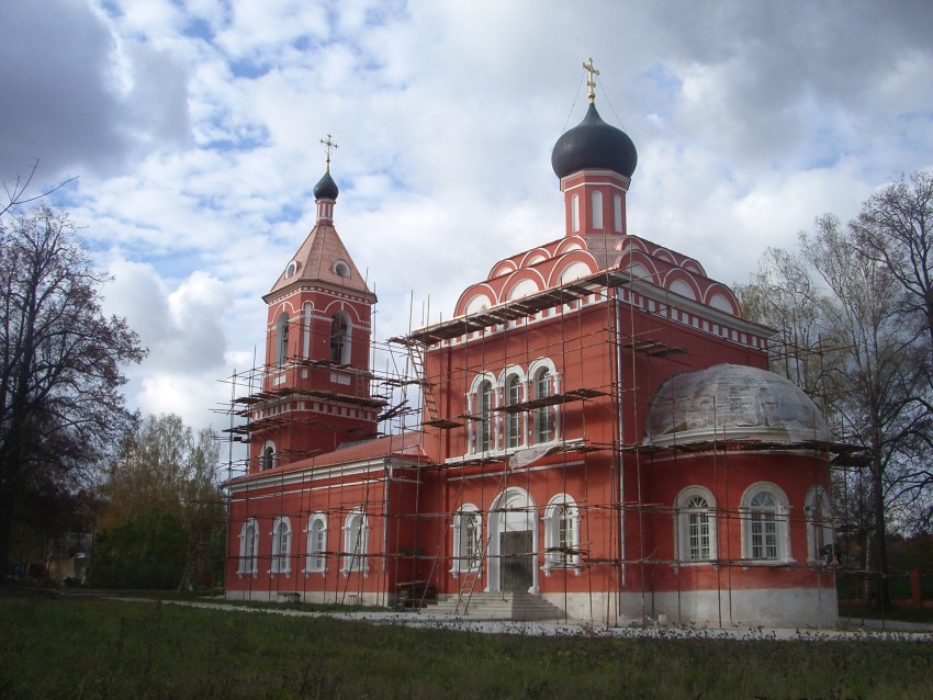 Большое Покровское. Церковь Покрова Пресвятой Богородицы. документальные фотографии