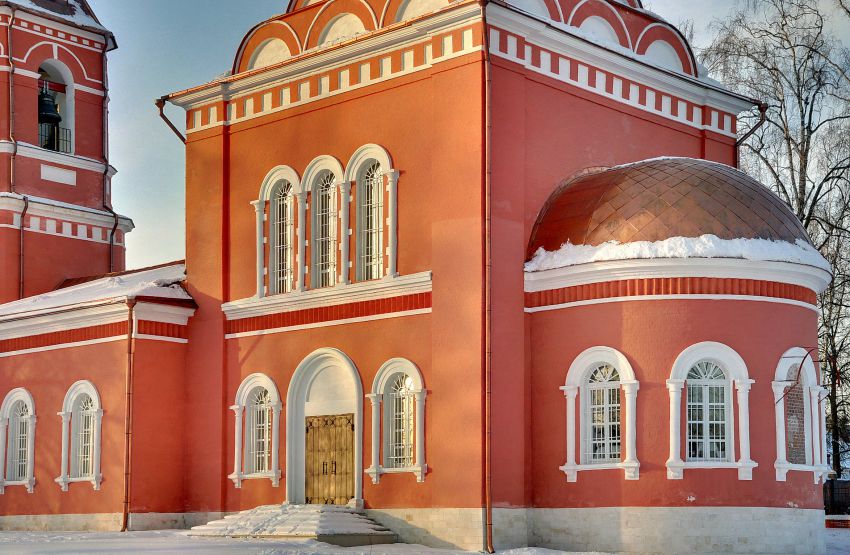 Церковь Покрова Пресвятой Богородицы, Большое Покровское (Новомосковский административный округ (НАО), г. Москва). архитектурные детали