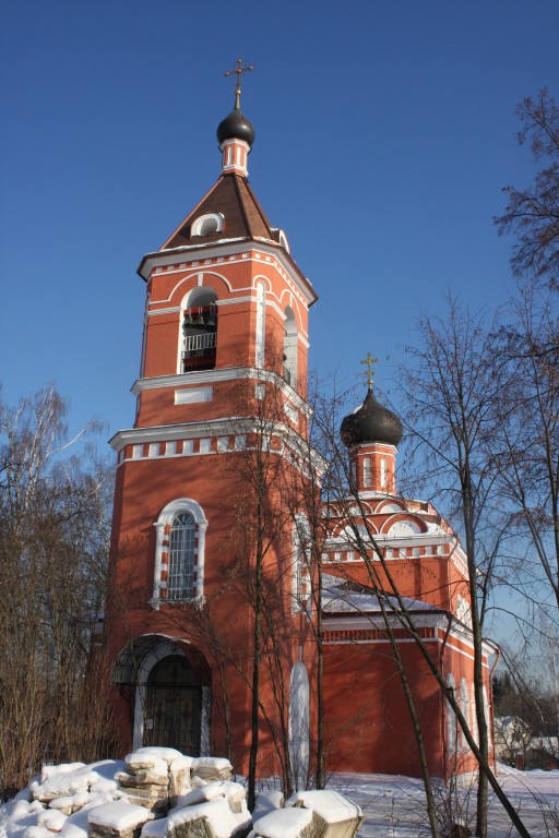 Большое Покровское. Церковь Покрова Пресвятой Богородицы. фасады