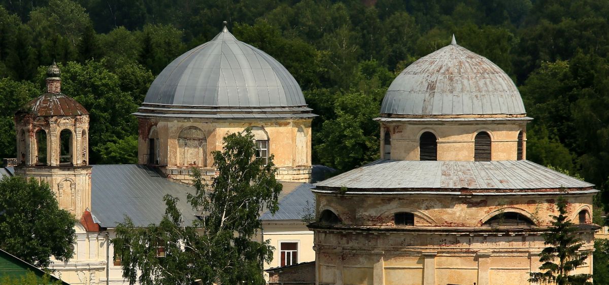 Торжок. Воскресенский женский монастырь. Собор Воскресения Христова. архитектурные детали