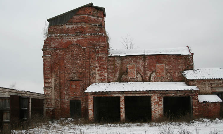 Церковь Георгия Победоносца, Вшели (Солецкий район, Новгородская область). фасады, Южный фасад