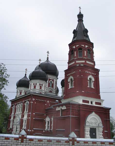 Александро-Невский монастырь. Церковь Александра Невского, Маклаково (Талдомский городской округ и г. Дубна, Московская область). фасады, 		      