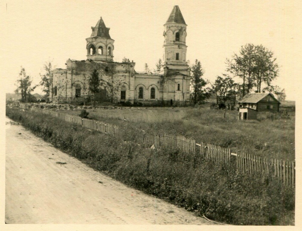 Вшели. Церковь Георгия Победоносца. архивная фотография, Фото 1941 г. с аукциона e-bay.de