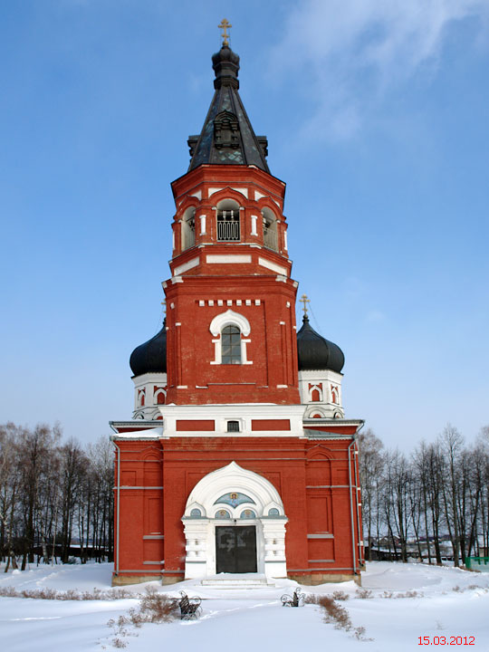 Маклаково. Александро-Невский монастырь. Церковь Александра Невского. фасады