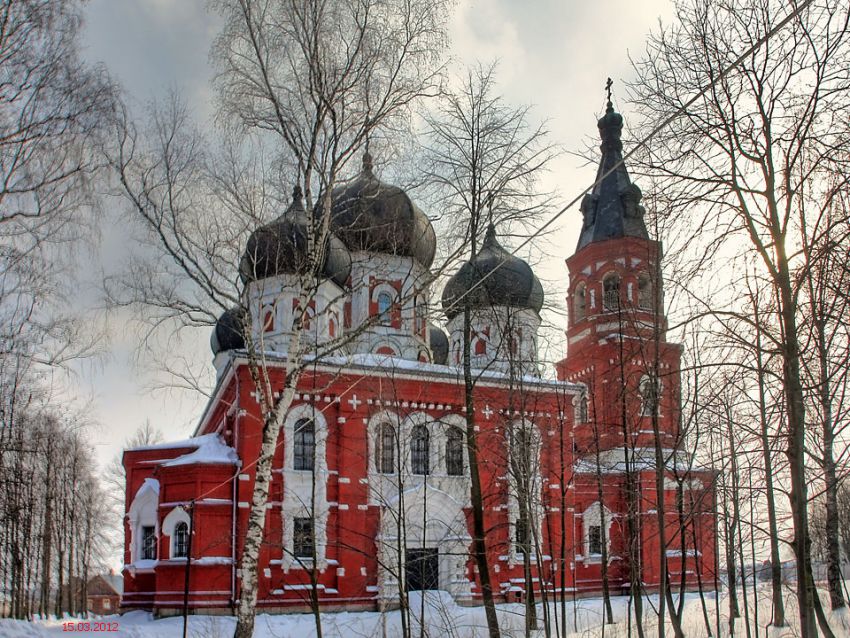 Александро-Невский монастырь. Церковь Александра Невского, Маклаково (Талдомский городской округ и г. Дубна, Московская область). фасады