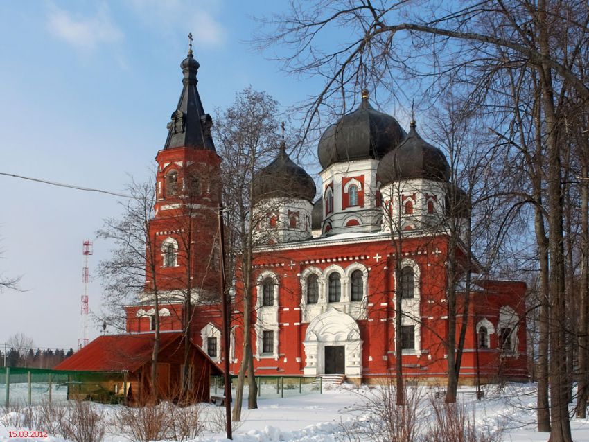 Александро-Невский монастырь. Церковь Александра Невского, Маклаково (Талдомский городской округ и г. Дубна, Московская область). фасады