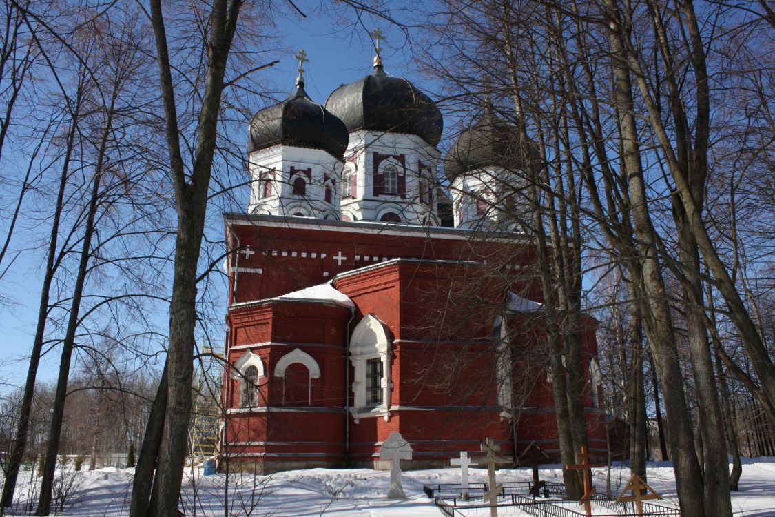 Александро-Невский монастырь. Церковь Александра Невского, Маклаково (Талдомский городской округ и г. Дубна, Московская область). фасады