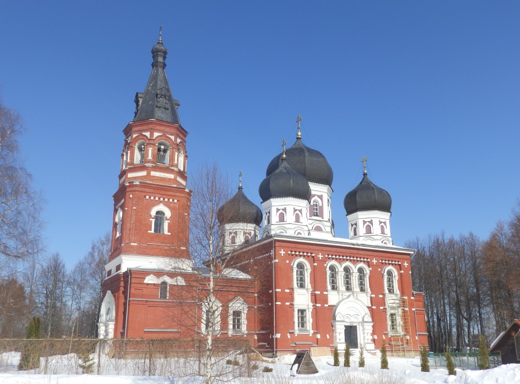 Александро-Невский монастырь. Церковь Александра Невского, Маклаково (Талдомский городской округ и г. Дубна, Московская область). фасады