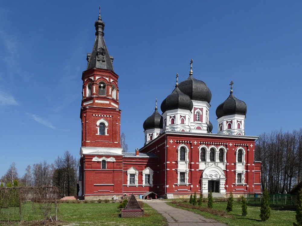 Маклаково. Александро-Невский монастырь. Церковь Александра Невского. фасады