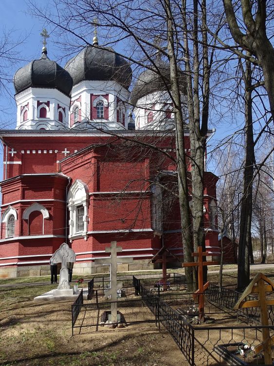 Маклаково. Александро-Невский монастырь. Церковь Александра Невского. фасады