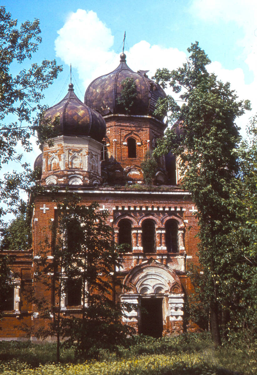 Маклаково. Александро-Невский монастырь. Церковь Александра Невского. архитектурные детали