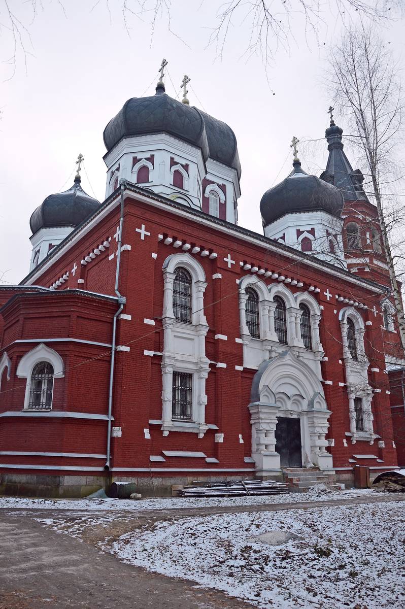 Александро-Невский монастырь. Церковь Александра Невского, Маклаково (Талдомский городской округ и г. Дубна, Московская область). архитектурные детали