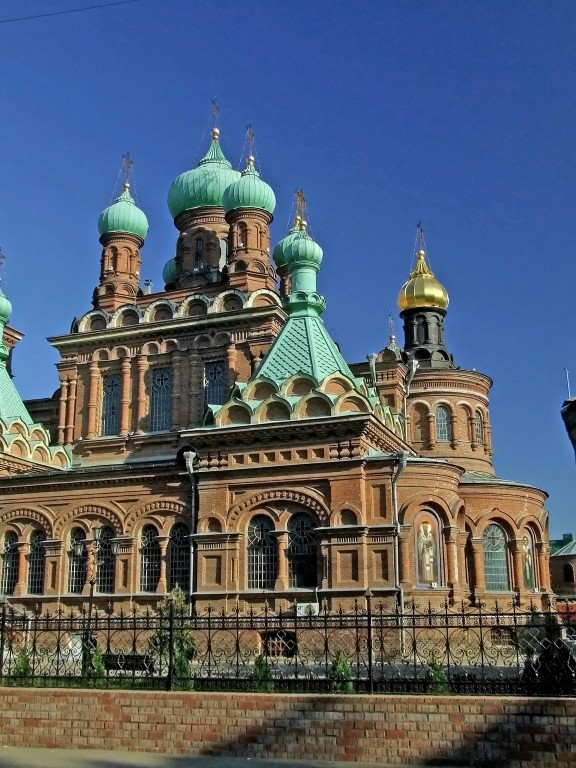 Краснодар. Церковь Георгия Победоносца. архитектурные детали