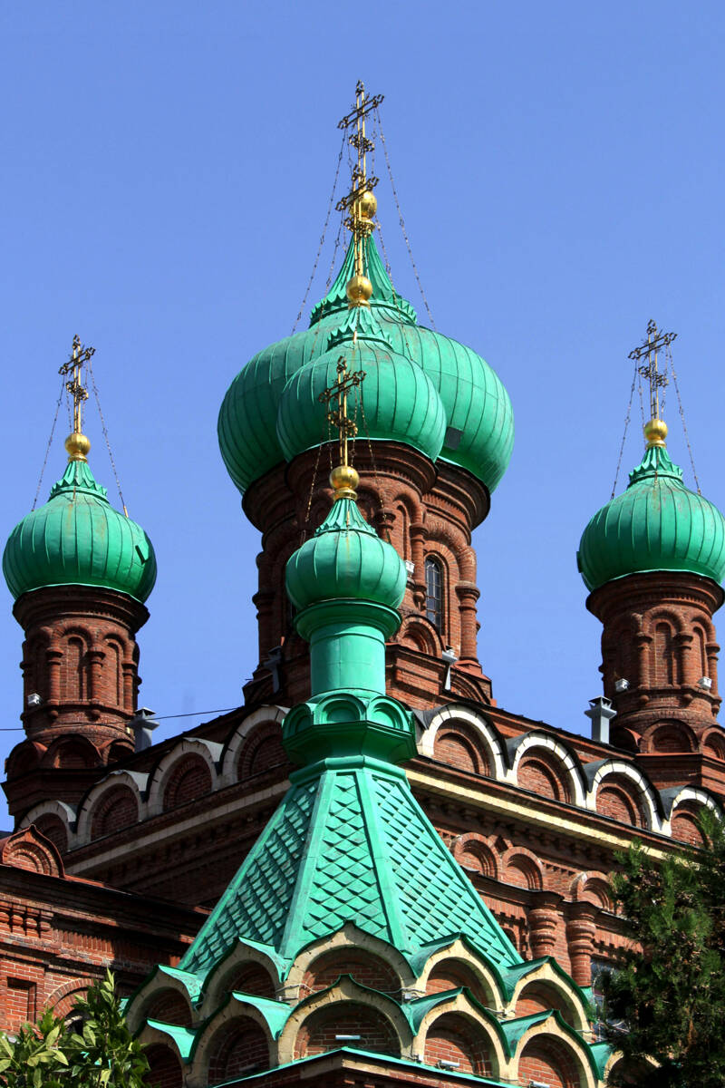Церковь Георгия Победоносца, Краснодар (Краснодар, город, Краснодарский край). архитектурные детали, Купола