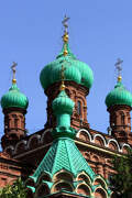 Церковь Георгия Победоносца, Купола<br>, Краснодар, Краснодар, город, Краснодарский край