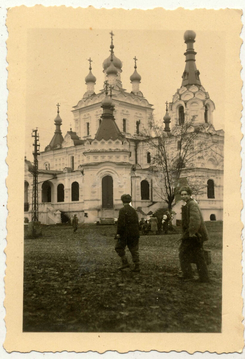 Церковь Георгия Победоносца, Краснодар (Краснодар, город, Краснодарский край). архивная фотография, Вид с северо-запада. Фото с аукциона e-bay.de