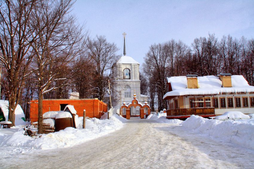 Демьяново. Церковь Успения Пресвятой Богородицы. дополнительная информация, Демьяново зимой
