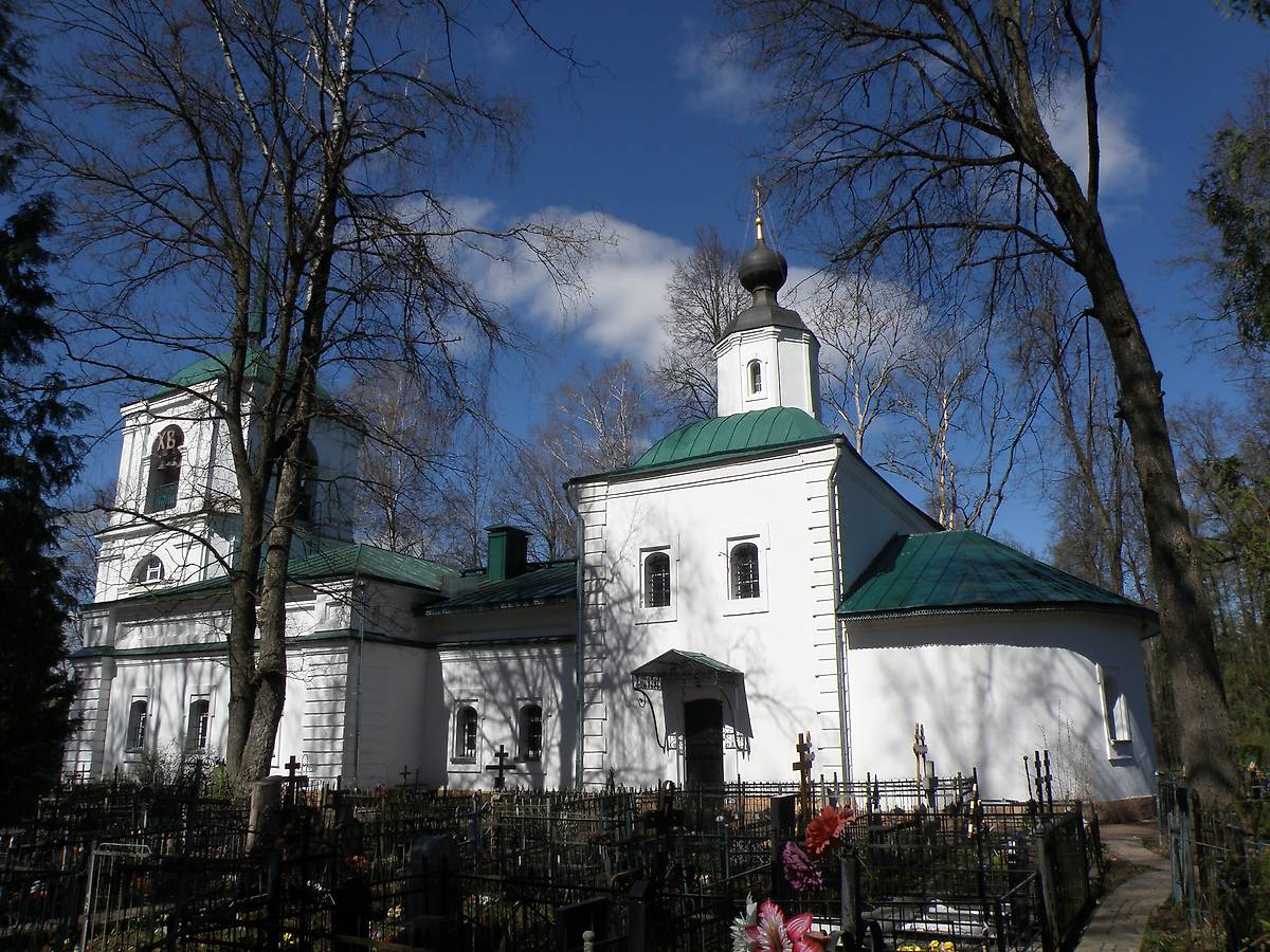 фасады. Церковь Успения Пресвятой Богородицы в Демьянове, Клин (Клинский городской округ, Московская область)