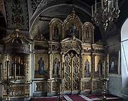 Церковь Воскресения Словущего на Николо-Железновском погосте, Придельный иконостас в трапезной, Шипулино, Клинский городской округ, Московская область