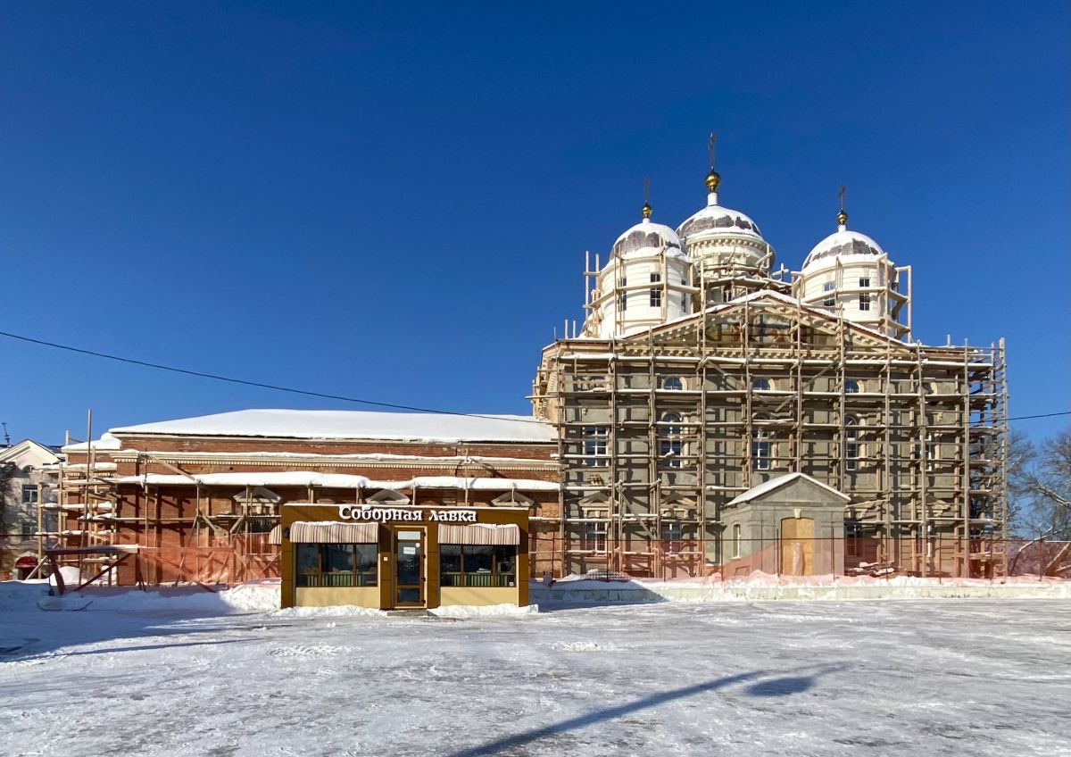 Собор Троицы Живоначальной, Клин (Клинский городской округ, Московская область). документальные фотографии, Реконструкция