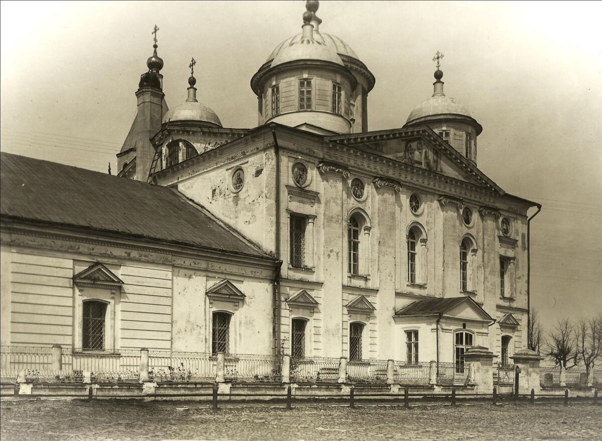 Собор Троицы Живоначальной, Клин (Клинский городской округ, Московская область). архивная фотография, Фотография 1918-1929 гг.