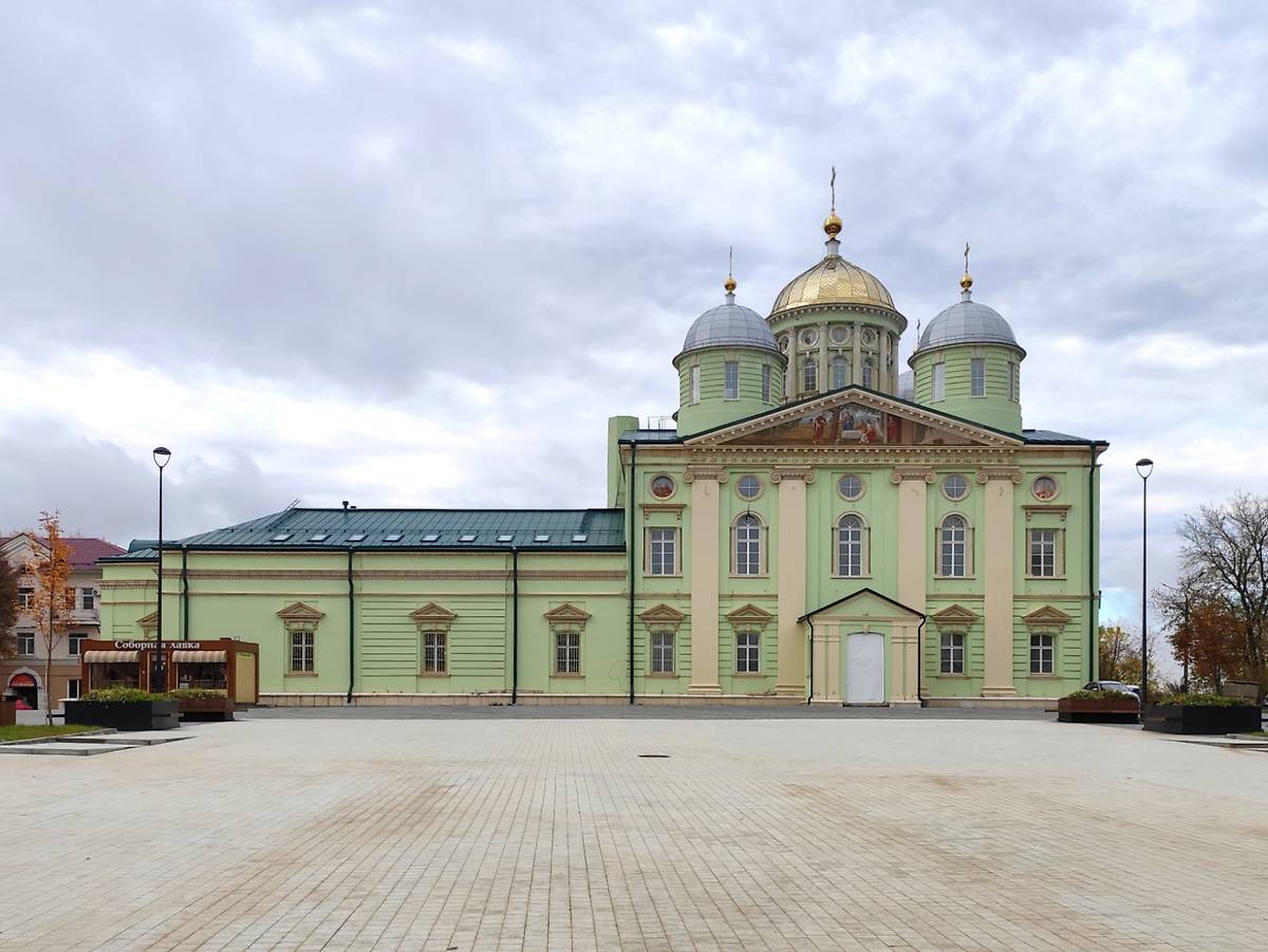 фасады. Собор Троицы Живоначальной, Клин (Клинский городской округ, Московская область)