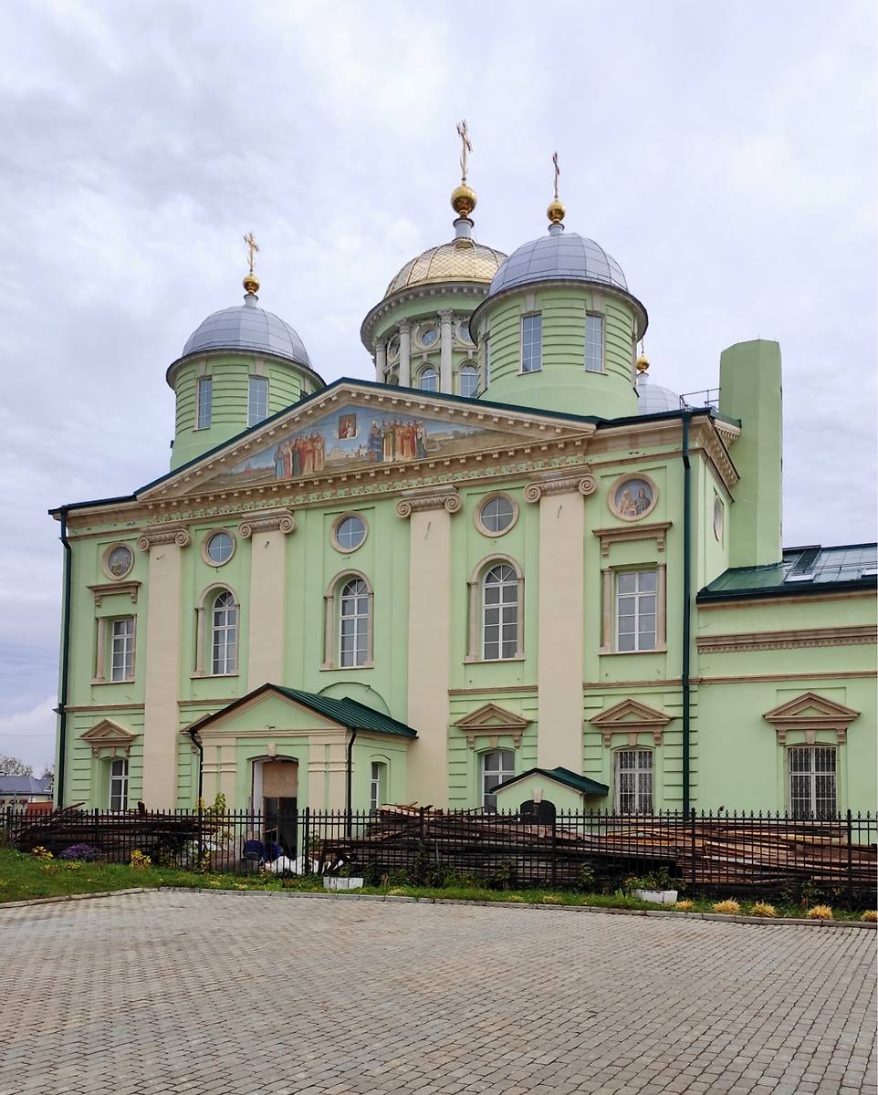 фасады. Собор Троицы Живоначальной, Клин (Клинский городской округ, Московская область)