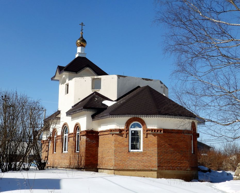 Стреглово. Церковь Алексия Московского (Мечёва). фасады