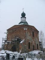 Борозда. Спаса Преображения в Молчанове, церковь