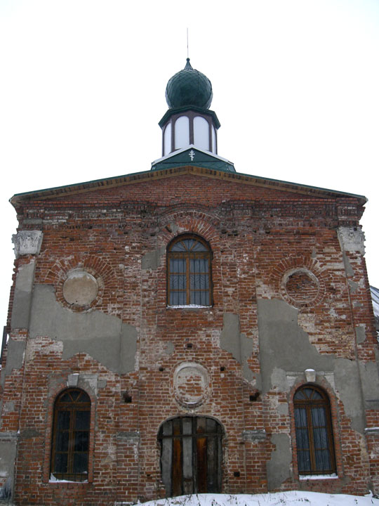 Церковь Преображения Господня в Молчанове, Борозда (Клинский городской округ, Московская область). фасады