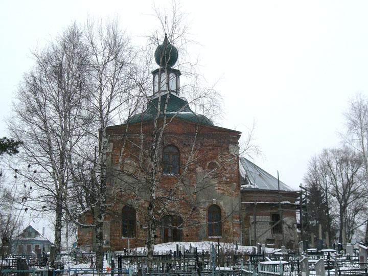 Церковь Преображения Господня в Молчанове, Борозда (Клинский городской округ, Московская область). фасады