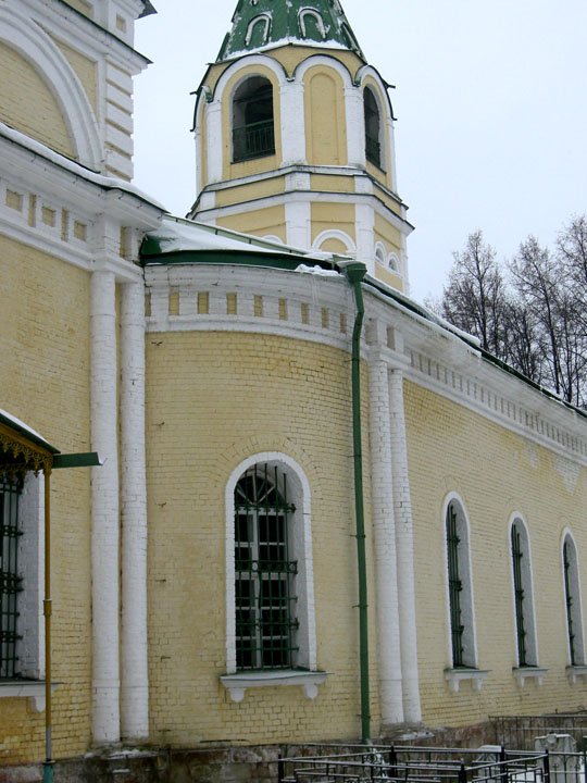Церковь Димитрия Солунского на Донховском погосте, Аксеново (Клинский городской округ, Московская область). архитектурные детали