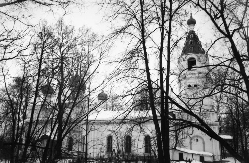Церковь Димитрия Солунского на Донховском погосте, Аксеново (Клинский городской округ, Московская область). фасады