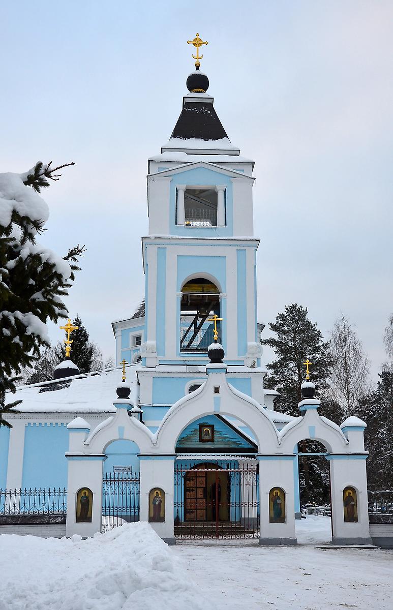 фасады. Церковь Успения Пресвятой Богородицы в Боголеповой Пустыни, Боголепова Пустынь (Клинский городской округ, Московская область)