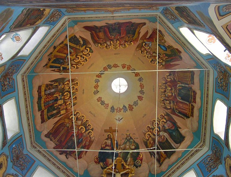 интерьер и убранство. Церковь Успения Пресвятой Богородицы в Боголеповой Пустыни, Боголепова Пустынь (Клинский городской округ, Московская область)