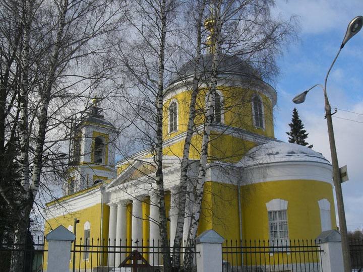 Селинское. Церковь Спаса Преображения. фасады