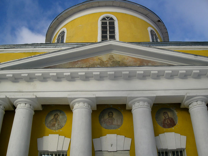 Церковь Преображения Господня, Селинское (Клинский городской округ, Московская область). архитектурные детали