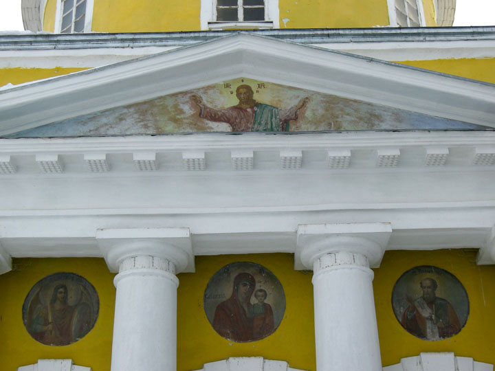 Церковь Преображения Господня, Селинское (Клинский городской округ, Московская область). архитектурные детали