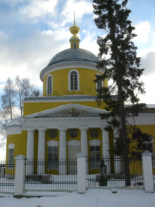 Церковь Преображения Господня, Селинское (Клинский городской округ, Московская область). фасады