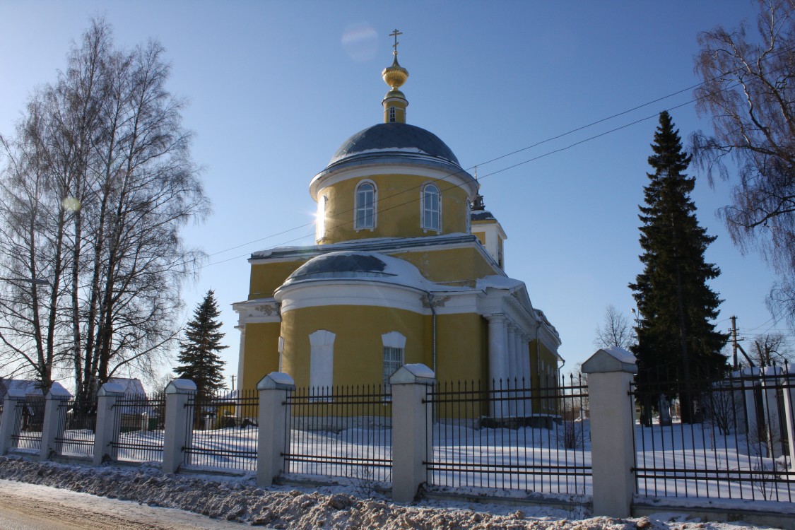 Селинское. Церковь Спаса Преображения. фасады