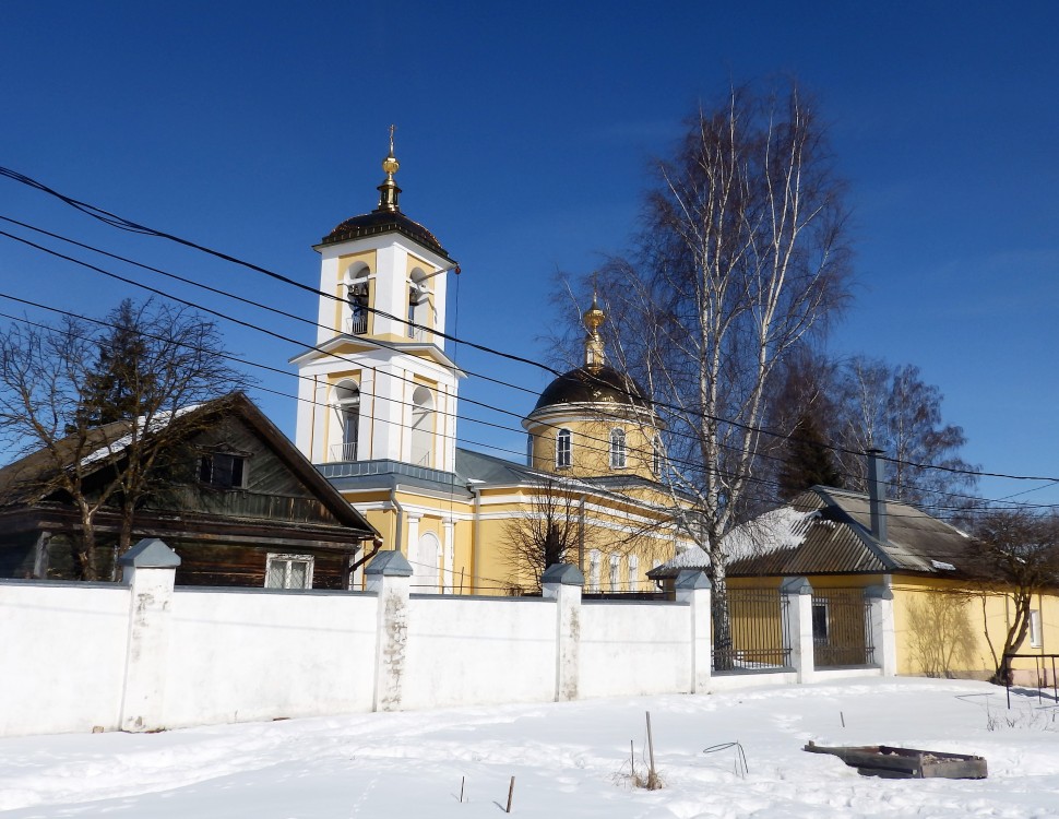 Церковь Преображения Господня, Селинское (Клинский городской округ, Московская область). фасады