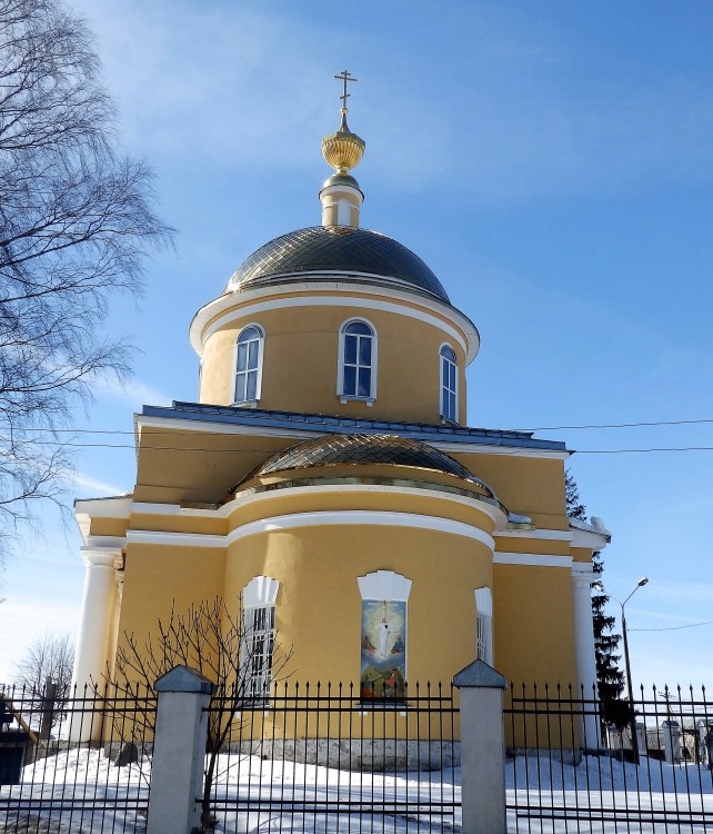 Селинское. Церковь Спаса Преображения. фасады