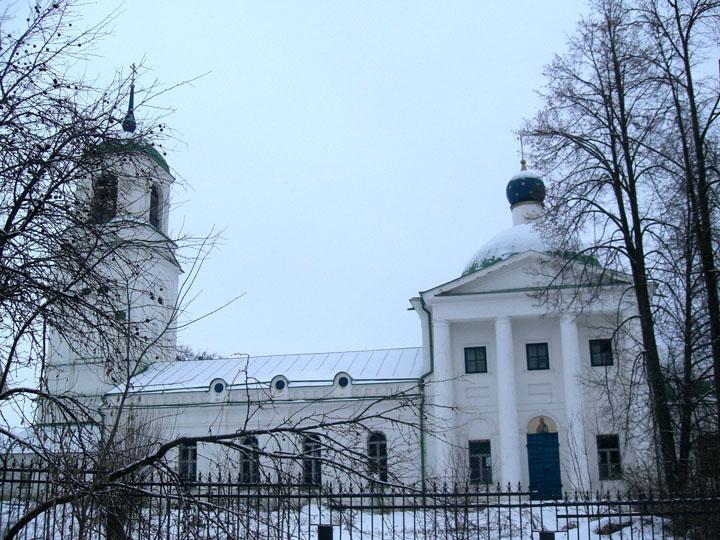 Церковь Смоленской иконы Божией Матери, Воронино (Клинский городской округ, Московская область). фасады