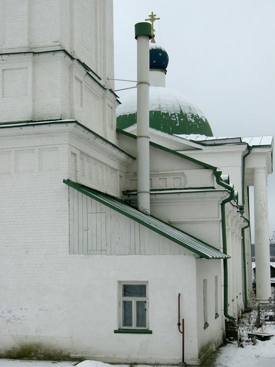 Церковь Смоленской иконы Божией Матери, Воронино (Клинский городской округ, Московская область). архитектурные детали