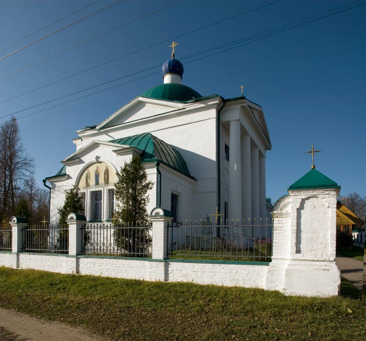 Церковь Смоленской иконы Божией Матери, Воронино (Клинский городской округ, Московская область). фасады