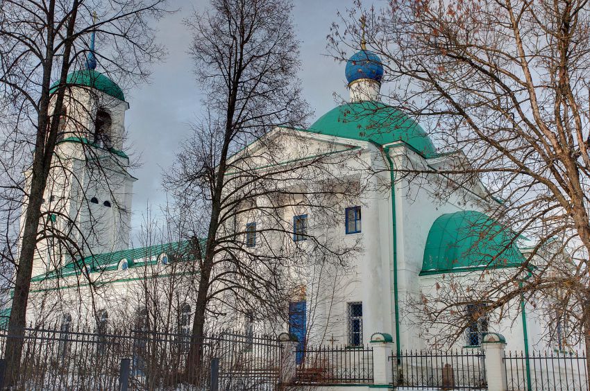 Церковь Смоленской иконы Божией Матери, Воронино (Клинский городской округ, Московская область). фасады