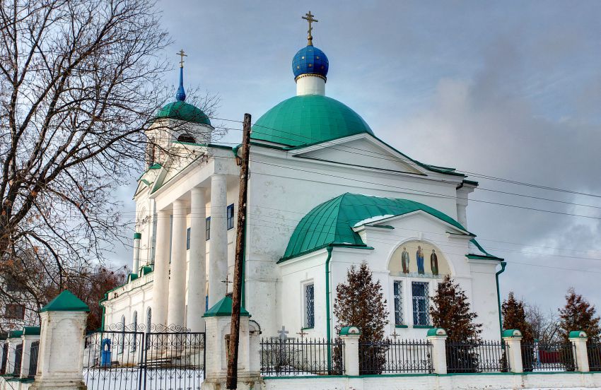 Церковь Смоленской иконы Божией Матери, Воронино (Клинский городской округ, Московская область). фасады