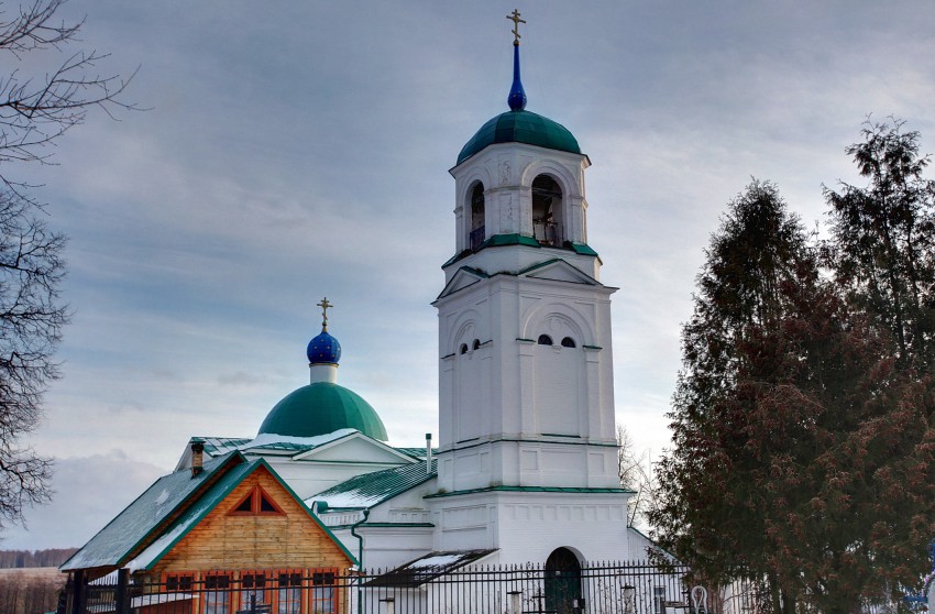 Церковь Смоленской иконы Божией Матери, Воронино (Клинский городской округ, Московская область). фасады