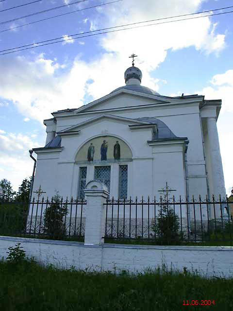 Церковь Смоленской иконы Божией Матери, Воронино (Клинский городской округ, Московская область). фасады